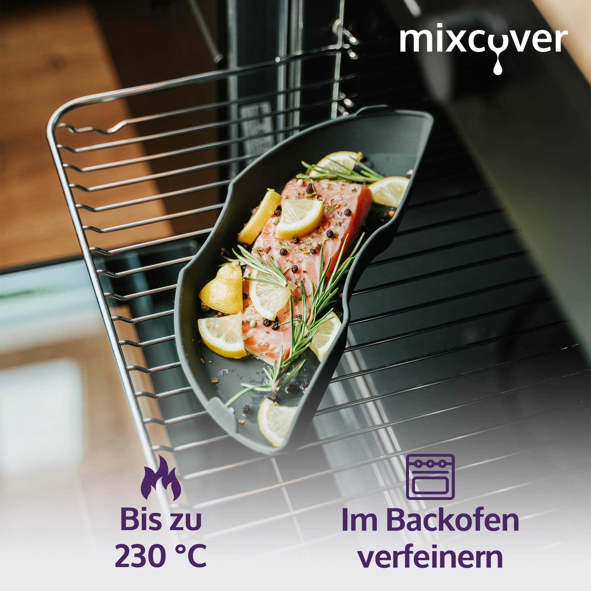 Mixcover Nachhaltiges Backpapier Für Thermomix Varoma – 3-teilig, Hitzebeständig Bis 300°C, Wiederverwendbar